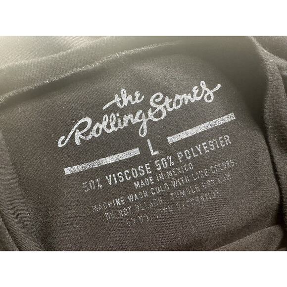 2012 The Rolling Stones Shirt Rock Band Sleeveless Women's‎ Tee Size L - Picture 13 of 14